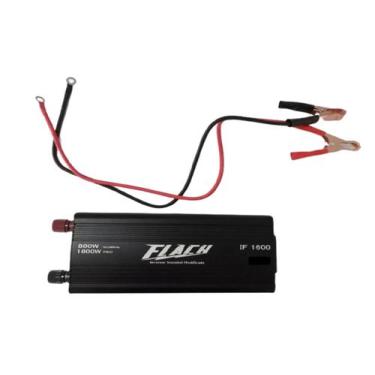 Imagem de Inversor de tensão 12v/127v 1600w pico 800 nominal if1600-3 flach