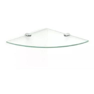 Imagem de Prateleira / Cantoneira De Vidro 25x25 Cm Organizador - gmc metais