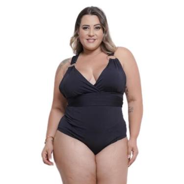 Imagem de Maiô Plus Size Multiformas Modelador Com Bojo Moda Praia - LA ROSA FLO