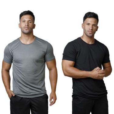 Imagem de Kit 2 Camisetas Masculina Ultraleve Treino Corrida Academia - Aners, C