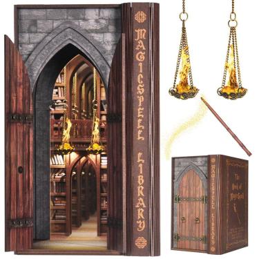 Imagem de Book Nook Kit Dolphin Island Infinite Magicspell Library