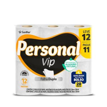 Imagem de Papel Higienico Personal Vip 20 Mt L12 P11, 12