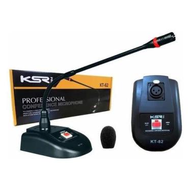 Imagem de Microfone De Mesa Gooseneck Profissional Ksr Kt82 Yoga Ht - KSR PRO