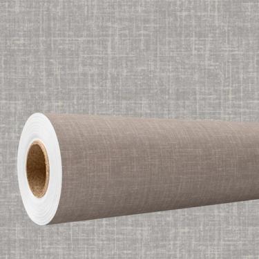 Imagem de Papel de parede Auto Colante efeito tecido linho Texturizado Vinilico 