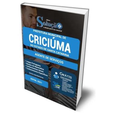 Imagem de Apostila Prefeitura de Criciúma - SC - Agente de Serviços