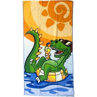 Imagem de Toalha de Praia Infantil Summer Microfibra Anti Areia 60x110cm