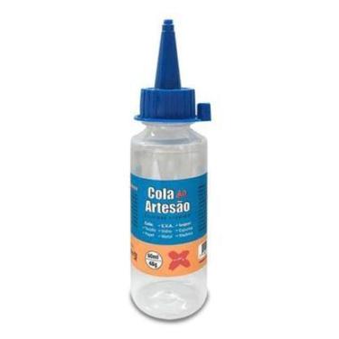 Imagem de 2X Cola do Artesao Silicone Liquido 60ml Make+  - GATTE