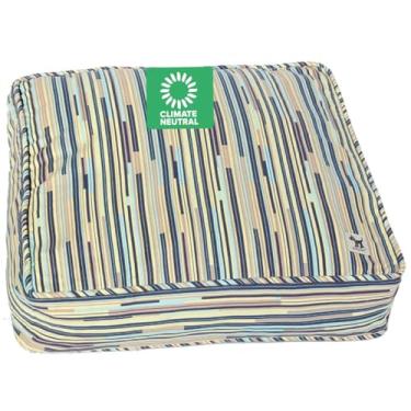 Imagem de Molly Mutt Capa de cama de cachorro pequeno - estampa I Don't Like Mondays - mede 56 x 68 x 12,7 cm - 100% algodão - durável - respirável - sustentável - lavável na máquina - capa de cama de cachorro