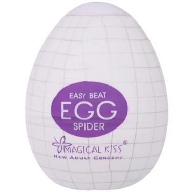 Imagem de Ovo Mastubador Spider Penis Egg Punheta Estimulo Sexshop Flexivel Sexo- ROXO
