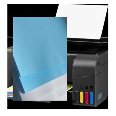 Imagem de Papel Sublimação Havir SubliUnique A4 90g 500 Folhas Fundo Azul Transfer Sublimático Térmico para Camisas, Canecas, Chinelos, Azulejos etc