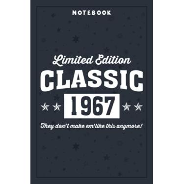 Imagem de Notebook Planner Gift for 55 Years Old Vintage Classic Car 1967 55th Birthday: Planning, Budget, Homeschool,6x9 in , Tax, Goal, Hourly, College, Small Business