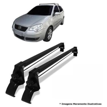 Imagem de Rack De Teto Bagageiro Polo Sedan 4 Portas 2005 A 2012 - Vhip