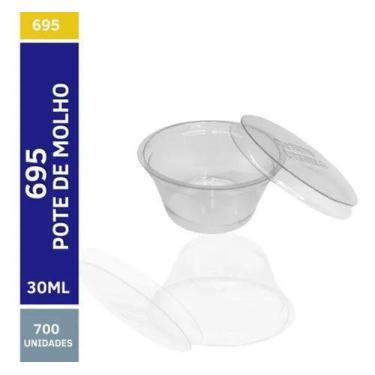 Imagem de 700 Potes De Molho 30ml Galvanotek G695 Delivery Kfc Ifood