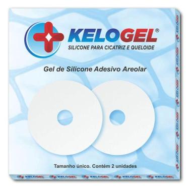 Imagem de Fita adesivo areolar gel de silicone cicatriz 2un kelogel