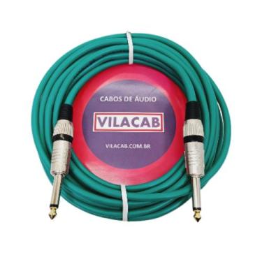 Imagem de Cabo P10 P10 Mono Colorido 2 Metros P/ Equip. E Instrumentos - Vilacab