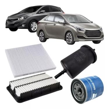 Imagem de KIT FILTROS HB20 HB20 S 1.0 12V 3CC 2012 EM DIANTE