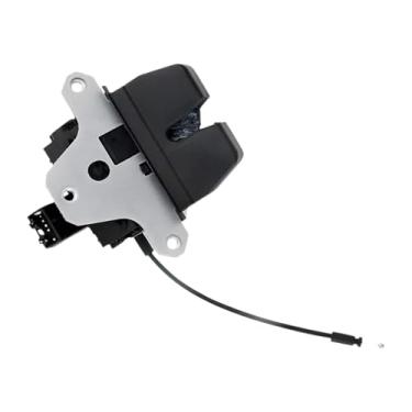 Imagem de JicSuXi Lanque da tampa da bota traseira traseira, 31440492 Substitui a garagem fácil de instalar a trava da tampa do tronco, trava da porta traseira para