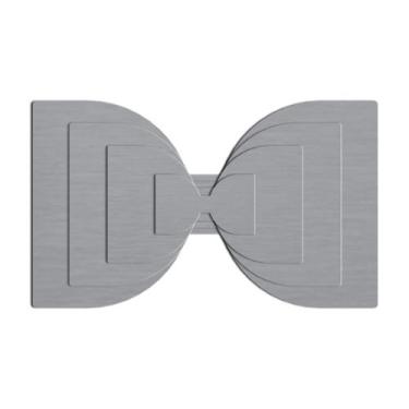 Imagem de Molde Fuxico Gravata Borboleta Reta Máquina De Cortar Fita M31 - Artma