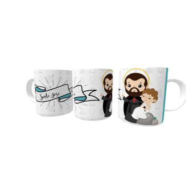 Imagem de Canecas Personalizadas Santos da Igreja Catolica Fé e Inspiração em Cada Gole
