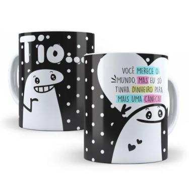 Imagem de Caneca de Cerâmica 325ml Flork Família - Mecolour