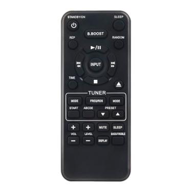 Imagem de Novo controle remoto infravermelho de substituição adequado para receptor Yamaha CD Player Rádio AM/FM CRX-TS20 CRX-TS10/20 RDS V776930