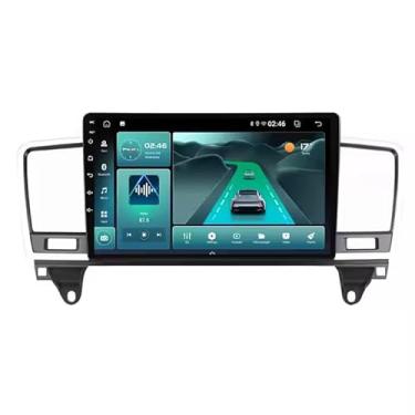 Imagem de Mercedes Benz M Class W166 ML Radio 2011-2015 Android 13 carro estéreo 9 polegadas tela sensível ao toque sem fio Carplay Android Auto Navegação GPS Free Reverse Camera 4 + 64 GB