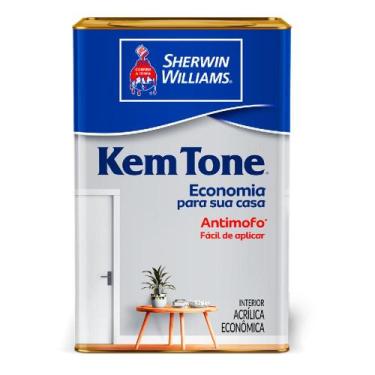 Imagem de Tinta latex kemtone acrilico branco 18l - 000007