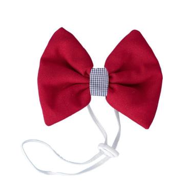 Imagem de Gravata Borboleta Vermelha para Pet - 7x7 cm