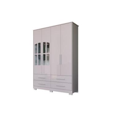 Imagem de Armário Infantil 4 Portas Charlô - Móveis Peroba - Peroba Móveis, Bran