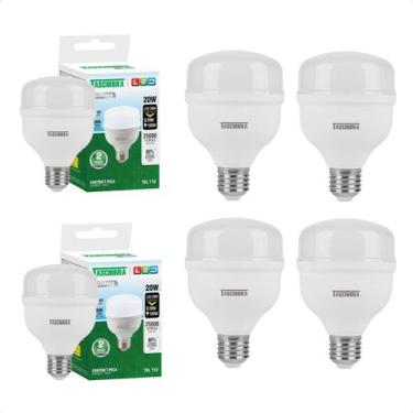Imagem de Kit 6 Lâmpadas High Led TKL 20W Taschibra E27 Bivolt, 6500K - Branco F
