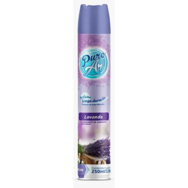 Imagem de ODORIZADOR DE AMBIENTE AEROSSOL LAVANDA PURO AR FRASCO 250ML SPRAY