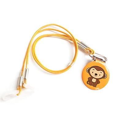 Imagem de Protetor de suporte de aparelho auditivo para BTE e ITE com design de desenho animado (macaco)