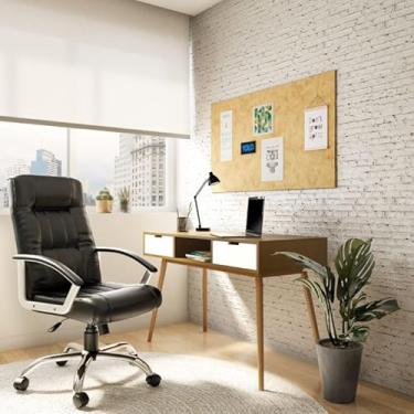 Imagem de Cadeira de Escritório Presidente Giratória Halpert Preta