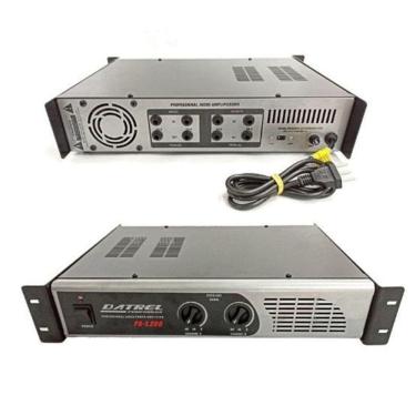 Imagem de Amplificador Potencia Datrel 200Wrms Pa1200
