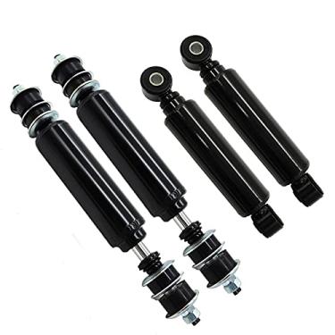 Imagem de Mengbo Substituição de amortecedores dianteiros e traseiros do carrinho de golfe 1014235 1014236 para carro de clube DS 1981-2011 Electric Gas G E 2004-Up Precedente (2 pares de montagem combinada