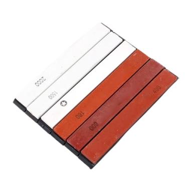 Imagem de Conjunto de Pedra de Amolar de 6 180# 400# 800# 1500# 2000# 3000# Afiação de Facas