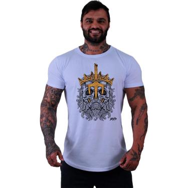 Imagem de Camiseta Longline Manga Curta MXD Conceito King Skull-Masculino