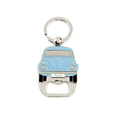 Imagem de BRISA Coleção VW - Volkswagen elegante e legal retrô/vintage Schulter-Umhänge-Reise-Tasche mit VW T1 Bulli Bus Motiv, Besouro dianteiro/azul, One Size, Vw Beetle