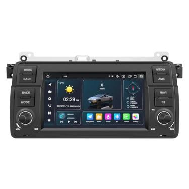 Imagem de SWTNVIN CarPlay e Android Rádio estéreo automotivo Android 13 DVD Player para BMW Série 3 E46 Rover MG ZT 1999-2005 4G LTE Dual WiFi DSP BT5.0 GPS SWC 17.8 cm IPS Octa-core 4+64G
