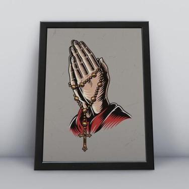 Imagem de Quadros TAC Religião Cristã 029 - 20x30cm - MDF - Colorido