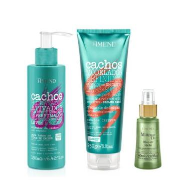 Imagem de Amend Cachos Ativador de Cachos 190ml + Leave-in Crespo 250ml + Millen