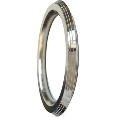 Imagem de Santosh Jewellers Pulseira de aço inoxidável Sikh Punjabi Dori Kada para homens e mulheres tamanho 2,12, grande, prata, Large, Aço inoxidável, Sem Pedra Preciosa