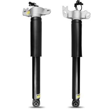 Imagem de TOPAZ 19302782 20903682 22961781 Par de amortecedores de suspensão de ar traseira com amortecedor elétrico compatível com 2013-2019 Cadillac XTS 3.6L Air Shock 23121780 5801053