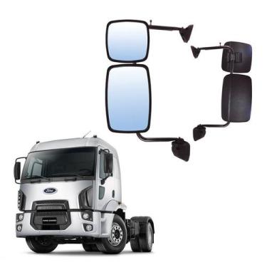 Imagem de Retrovisor Completo Ford Cargo 2012 2013 2014 2015 2016 Le - Globo