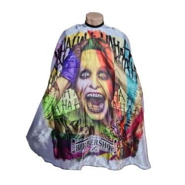 Imagem de Capa Profissional De Corte Em Cetim Personalizado - Barbershopp62, Cor