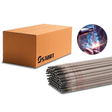 Imagem de Eletrodo Vareta De Solda Cc Aço Mgm Caixa 20kg Serralheiro - Start