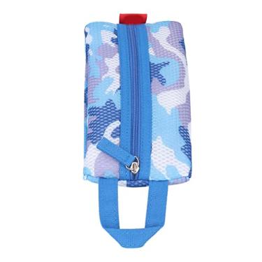 Imagem de Generic Sacos de Lápis, Caneta Multifuncional Resistente à Abrasão para Artigos de Papelaria para Cosméticos (Azul)