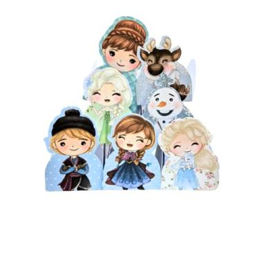 Imagem de Forminhas para Doces Tema Frozen Aquarela — Decoração de Festa Infantil, Lembrancinha, Mesa de Doces Personalizada — Kit com 50 unidades