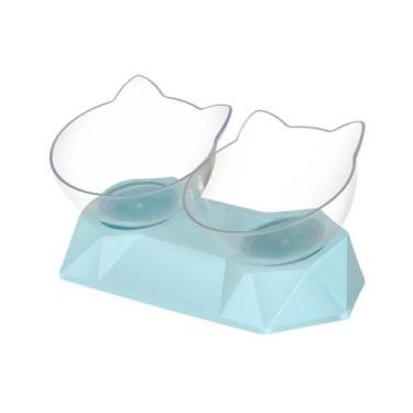 Imagem de Comedouro duplo Cat Bowls - Elo, Azul