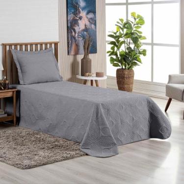 Imagem de Kit ColchaCobre Leito Dupla Face Solteiro 2 Peças Mimo - Bela Casa Sho